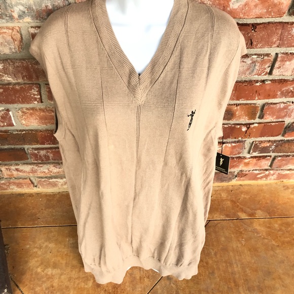 Fairway Outfitters NWT tan sleeveless vest size XL - Picture 9 of 10